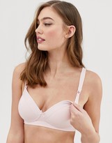 Thumbnail for your product : Dorina Avalon organic cotton nursing bra in pink