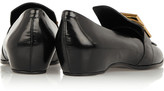 Thumbnail for your product : Tod's Glossed-leather loafers