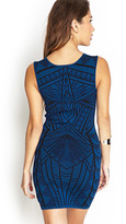 Thumbnail for your product : Forever 21 Abstract Sweater Dress