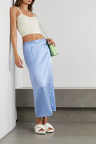 Thumbnail for your product : LOULOU STUDIO Banda Cropped Ribbed Silk-blend Tank - Cream