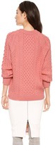 Thumbnail for your product : Apiece Apart Anni Crewneck Fisherman Sweater