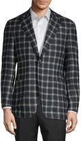 Thumbnail for your product : Canali Kei Plaid Sportcoat