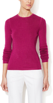 Thumbnail for your product : Carolina Herrera Cashmere Silk Crewneck Sweater