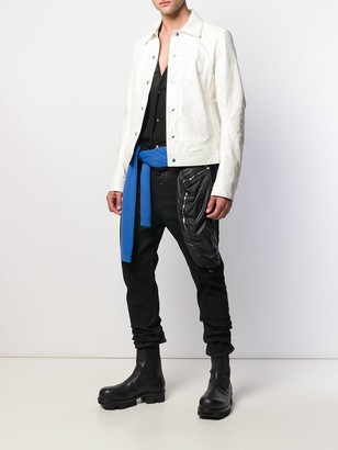 Rick Owens Tapered Drop-Crotch Jeans
