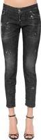 Thumbnail for your product : DSQUARED2 Jennifer Black Wash Cotton Denim Jeans