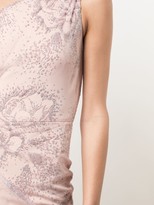 Thumbnail for your product : Marchesa Notte Floral Glitter Dress