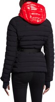 Thumbnail for your product : MONCLER GRENOBLE Bruche Technical Matte Nylon Belted Down Ski Jacket