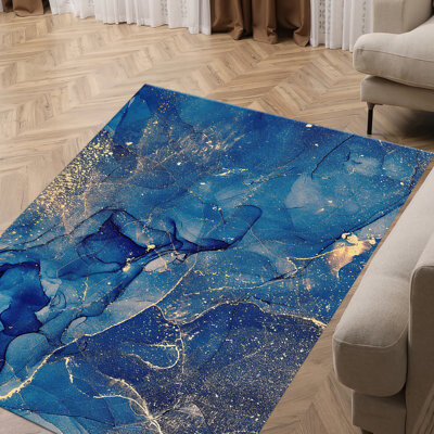 Hokku Designs Chic and Elegant With Pile Soft Type Printed Rug Featuring Intricate Floral Design Perfect for Adding a Touch of Sophistication to Your Living Space