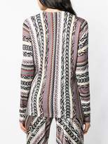 Thumbnail for your product : Roberto Cavalli all-over print cardigan