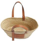 Thumbnail for your product : Loewe WOVEN STRAW BASKET BAG