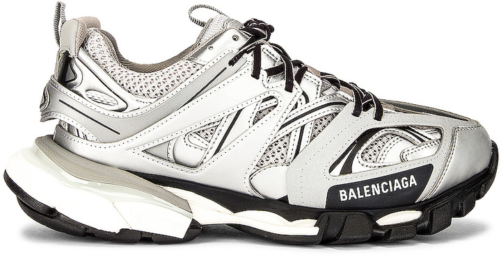 silver balenciaga sneakers