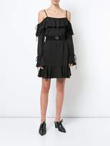 Thumbnail for your product : Derek Lam 10 Crosby Off The Shoulder Ruffle Cami Dress