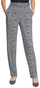 womens skinny tweed trousers
