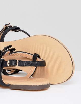Oasis Bow Toe Post Sandals