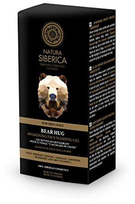 Natura Siberica Bear Hug Awakening Face Washing Gel for Men, 150 ml
