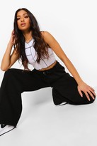 Thumbnail for your product : boohoo Petite Wide Leg Joggers