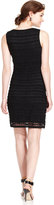 Thumbnail for your product : Studio M Sleeveless Banded Lace Body-Con Dress