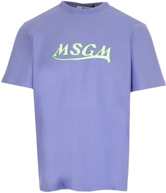 MSGM Logo Printed T-Shirt