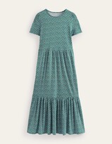 Thumbnail for your product : Boden Tiered Easy Jersey Midi Dress