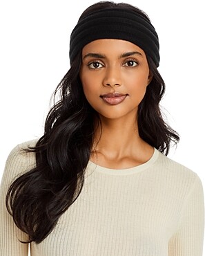 C by Bloomingdale's Cashmere Ribbed Cashmere Headband - 100% Exclusive -  ShopStyle Scarves & Wraps