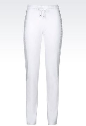 Giorgio Armani 7 Lines Cotton Trousers