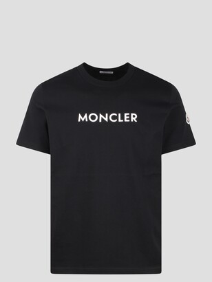 トップス MONCLER Front Rubber logo tee shirt Moncler Rubber Logo T-shirt - ShopStyle