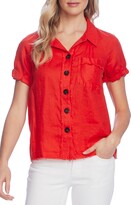 Thumbnail for your product : Vince Camuto Button Up Linen Shirt