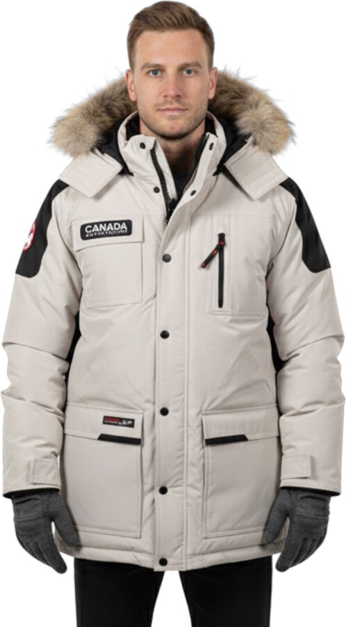 Canada Weather Gear Men's Heavyweight Arctic Parka