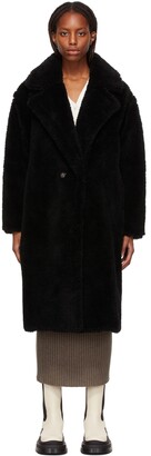 Yves Salomon Meteo Wool Single Breasted Maxi Coat
