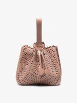 Thumbnail for your product : Alaia Pink Vienne Leather Bracelet Bag