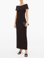 Thumbnail for your product : The Row Joni Off-the-shoulder Jersey Maxi Dress - Black