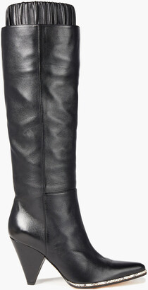 sergio rossi leather boots