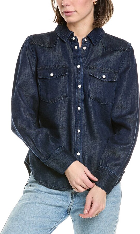 7 For All Mankind Western Denim Shirt