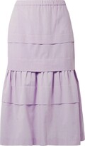 Thumbnail for your product : ANNA MASON Midi Skirt Light Purple