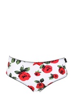 Thumbnail for your product : Moschino Rose Printed Microfiber Hipster Brief