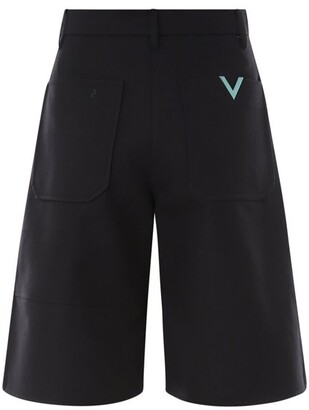 Valentino VGold Detailed Bermuda Shorts