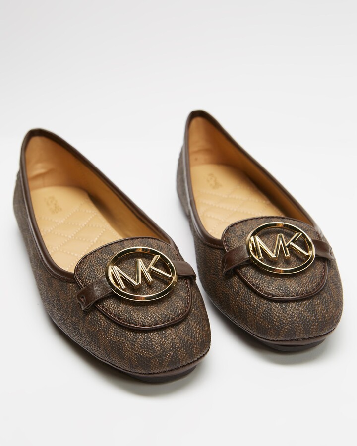 Michael Kors Women's Brown Ballet Flats Lillie Moccasins ShopStyle - Main Image