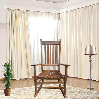 Dakota Fields Balcony Porch Adult Rocking Chair Brown