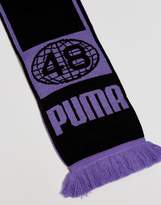 Thumbnail for your product : Puma Retro Football Scarf In Purple Exclusive To Asos