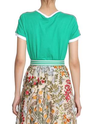 RED Valentino Dragonfly Embroidered T-shirt