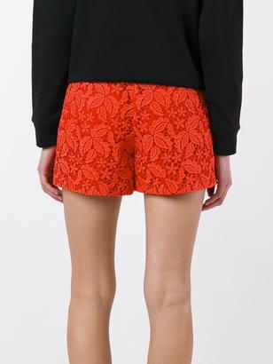 Giamba lace over-lay shorts