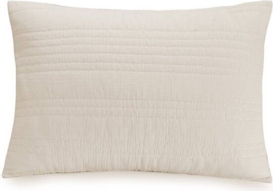 1977 Dry Goods 2pc Sham Set Quilt Stitching, Cotton Weave, Machine Washable, No Flange Design
