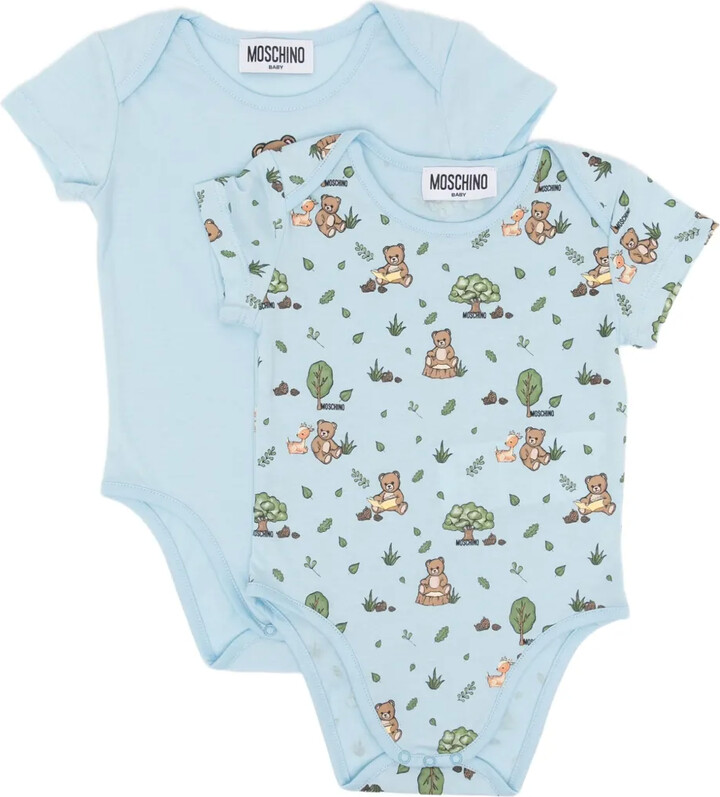 MOSCHINO BAMBINO Teddy-Print Bodies (Set Of Two) ShopStyle Boys