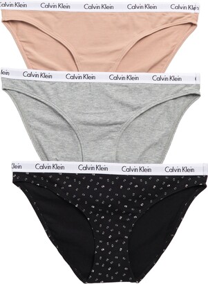 Calvin Klein Pack of 3 Assorted Bikinis - ShopStyle Panties