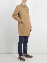Thumbnail for your product : Kilgour Bonded Cotton Water Resistant Overcoat - Mens - Beige