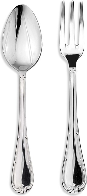 Mepra Raffaello Fork & Spoon 2 Piece Serving Set