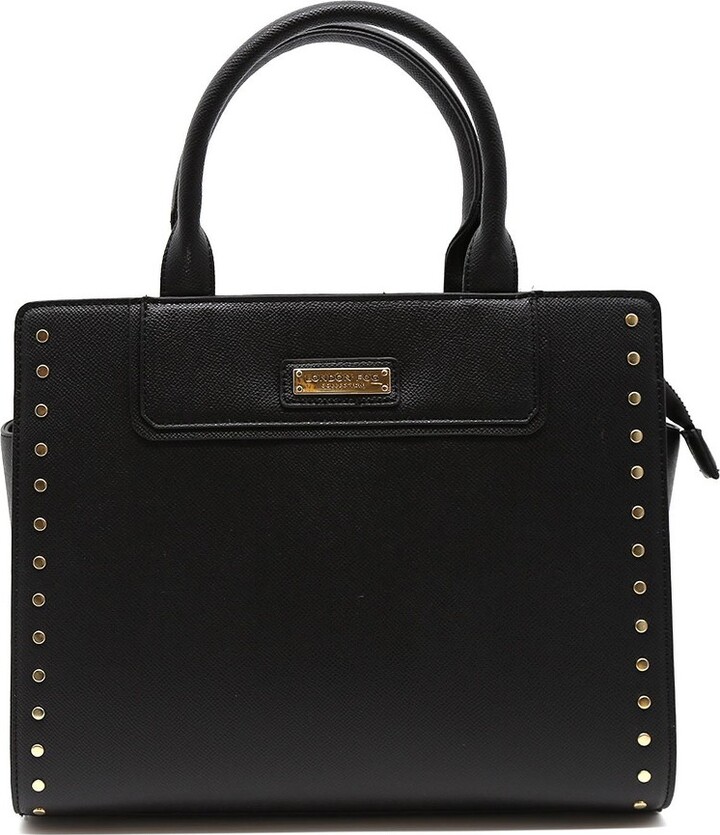 London Fog Bianaca satchel Black ShopStyle