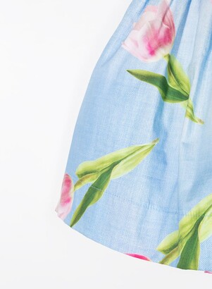 MonnaLisa Floral Mini Skirt