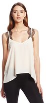Thumbnail for your product : BCBGeneration Women's Lace Trim Tank