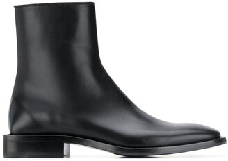 Balenciaga Square Toe Boots - ShopStyle